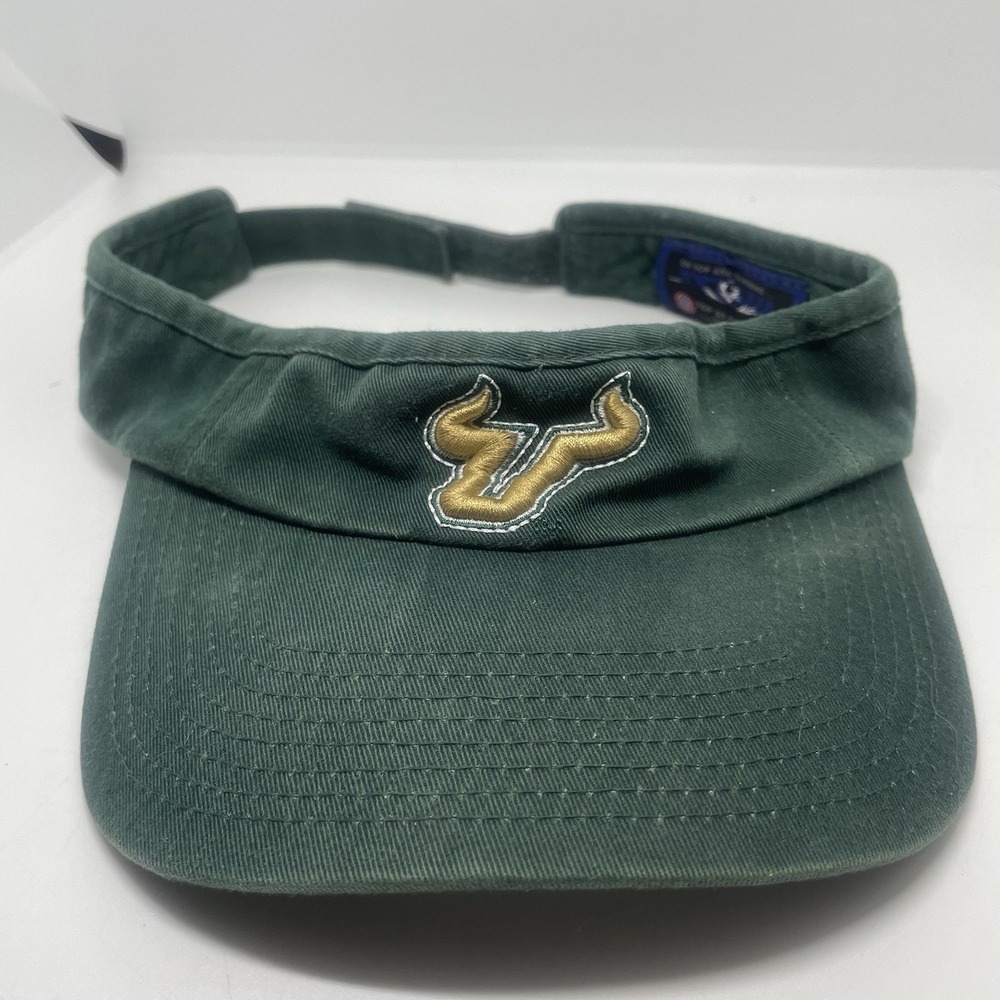 USF South Florida Bulls Top Of The World Sun Visor Adult Adjustable  100% Cotton